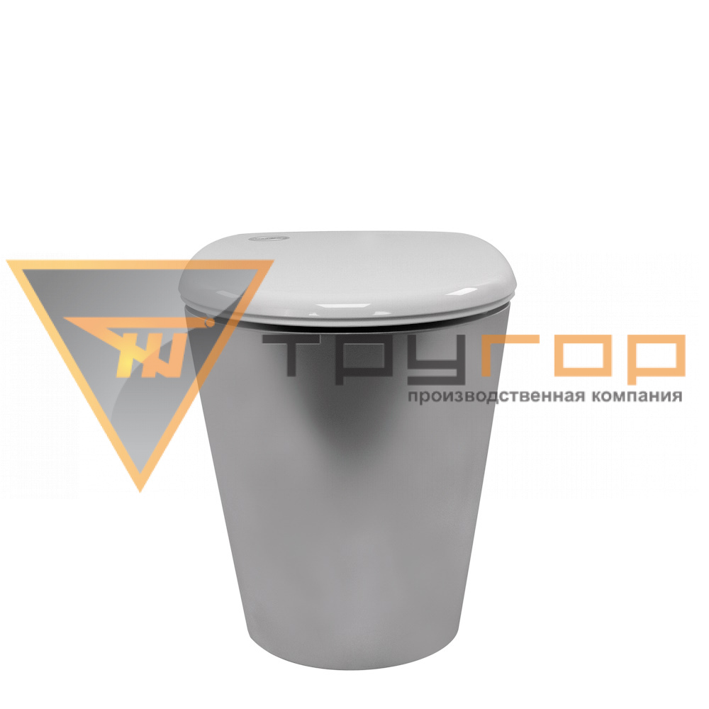 Унитаз напольный без бака антивандальный