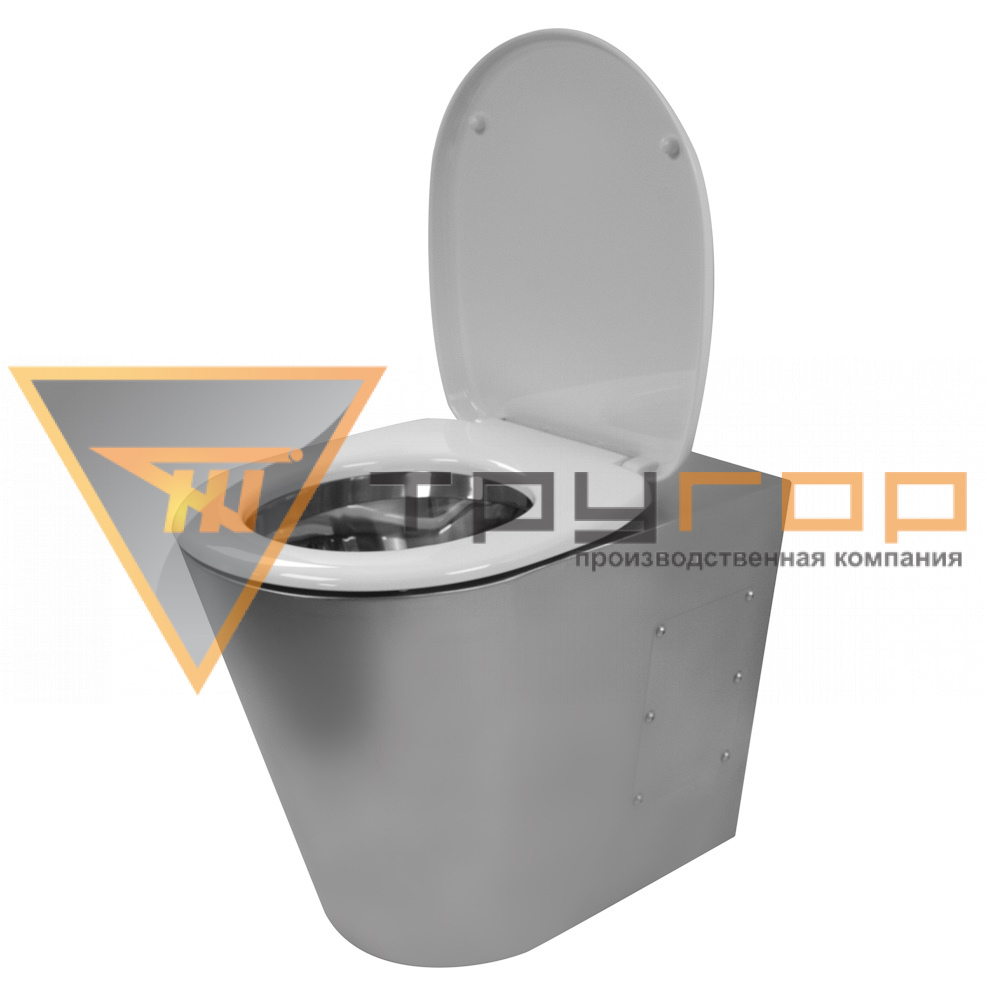 Унитаз напольный без бака антивандальный